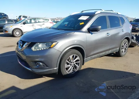 2016 Nissan Rogue Sl from USA, damaged, VIN 5N1AT2MT0GC867351